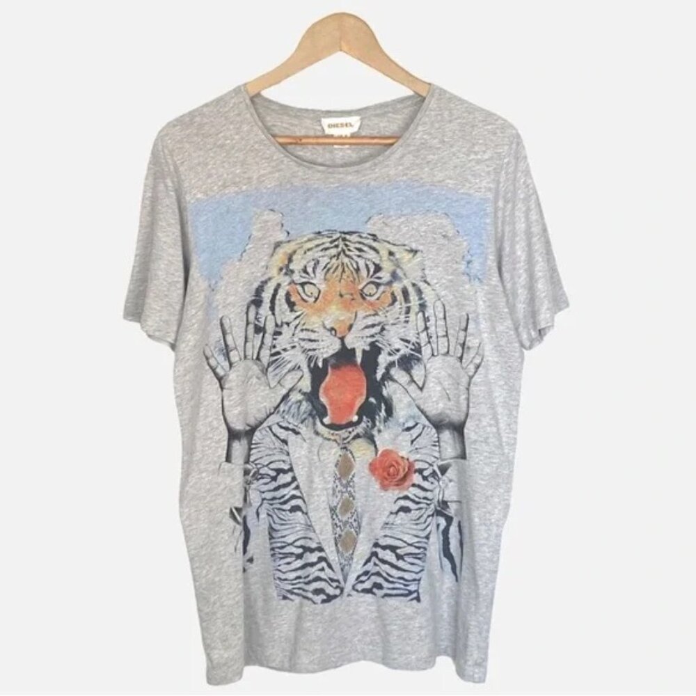 Diesel tiger graphic Tee